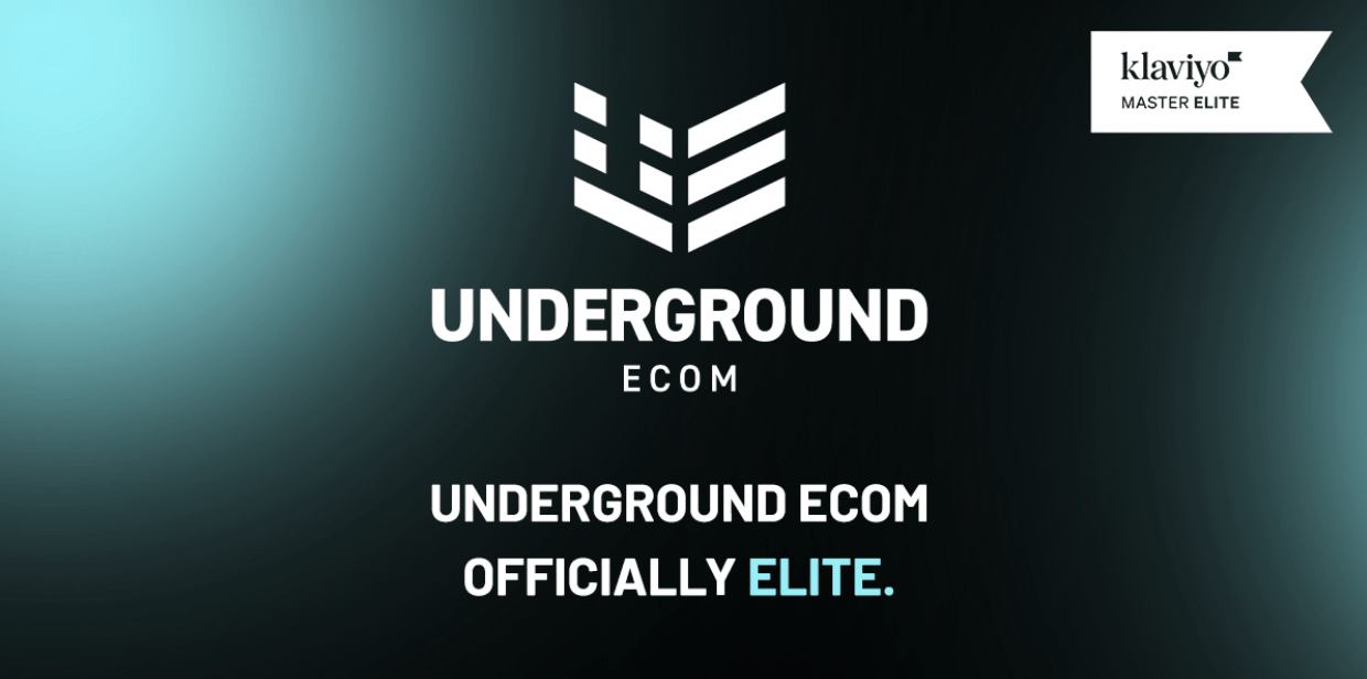 Underground Ecom official Elite Master Partners with Klaviyo Underground Ecom official Elite Master Partners with Klaviyo